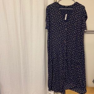 NWT MADEWELL MIDI DRESS